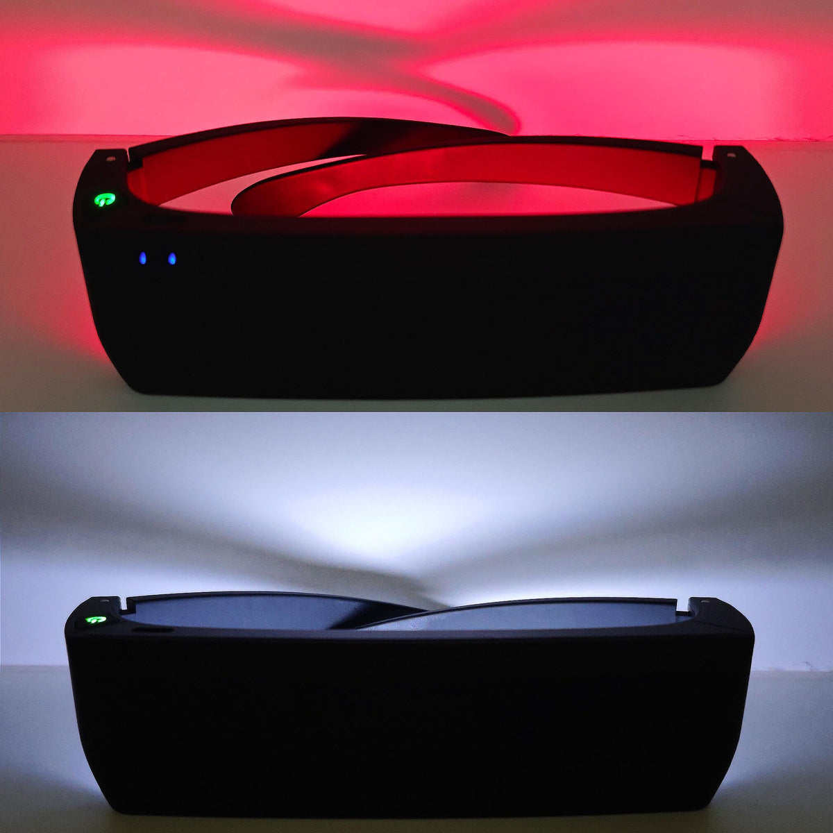 Lukirch 2in1 40Hz White Light & 670nm Red Light Therapy Glasses