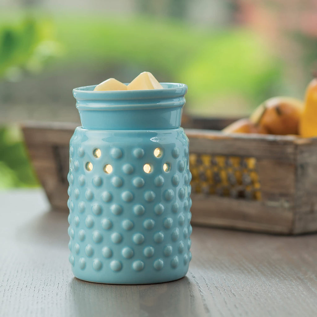 Candle Warmers ETC. Midsized Illumination Fragrance Warmer- Light-Up Warmer for Warming Scented Candle Wax Melts and Tarts or Fr
