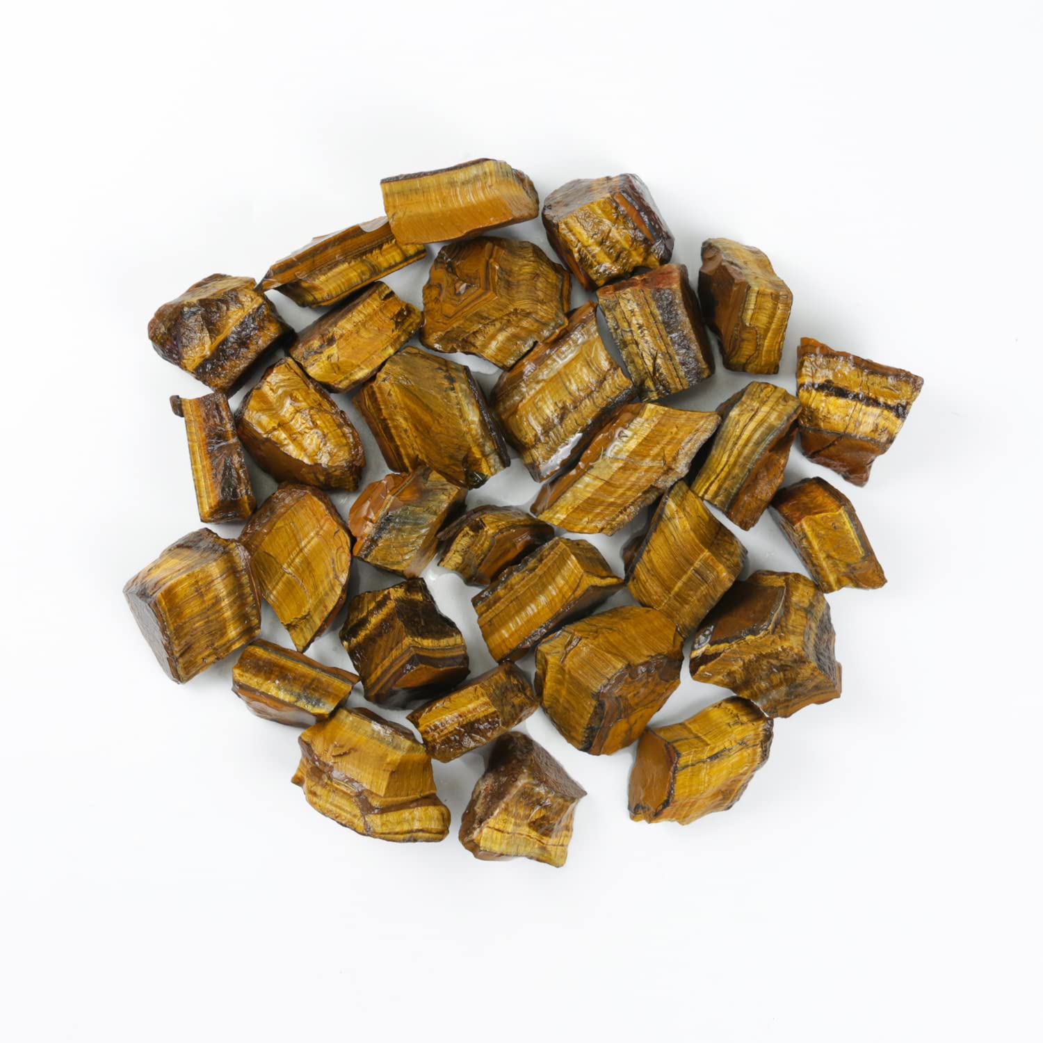 Nvzi Raw Tiger Eye Stone, Crystals and Healing Stones, Bulk Crystals, Rocks for Tumbling, Raw Crystals Bulk, Amathesis Crystal,