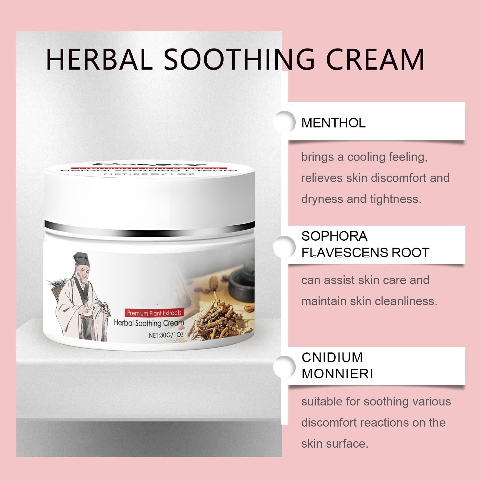 zimumoda Herbal Body Care Cream - Relieves Dry and Tight Skin, Soothing Skin | Relieves Itching, Rich in Menthol, Calendula & De