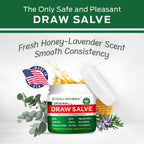 OWELL NATURALS Drawing Salve Ointment Fast Acting Formula for Skin, Splinters, Ingrown Hairs, Boils & Cyst, Bug Bites, bee Sting