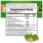 Doctors Nutra Nutraceuticals InflamEzze - Turmeric, Curcumin, Ginger Supplement - Gluten-Free, 60 Capsules
