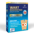 MEOLY Plantar Wart Remover Pads: Salicylic Acid Wart Remover Bandaid for Plantar Wart, Hand Wart, Corns, Callus Removal with 40%