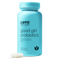 Love Wellness Vaginal Probiotics for Women, Good Girl Probiotics | pH Balance Supplement for Feminine Health with Prebiotics | U