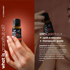 artnaturals 100% Pure Grapefruit Essential Oil - (.5 Fl Oz / 15ml) - Undiluted Therapeutic Grade - Hair Growth - Aromatherapy Fr