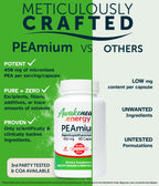 Palmitoylethanolamide 450mg Comfort Mobility Nerves Cognitive & Immune Support - Micronized High Absorption - All Natural Pea -