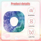 25pcs Adhesive Patches for Dexcom G7, Waterproof Overpatch CGM Sensor Patches Covers Breathable Sensor Stickers Compatible with