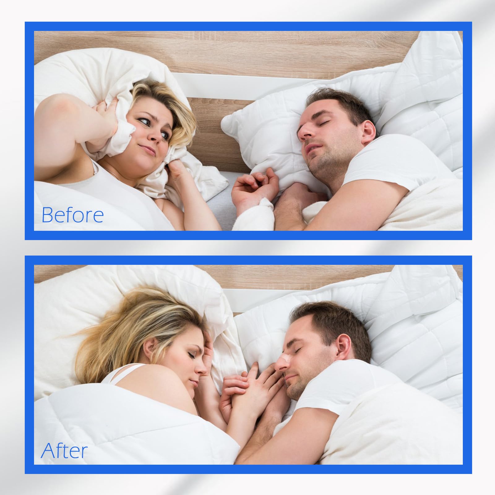 Upgraded Version - Invisible and Transparent Nasal Strips (66mm*19mm) (50)