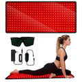 Red Light Therapy Mat for Body, 31.9 x 14.2 Large Red Light Therapy Pad with Overheat Protection Device, 660nm & 850nm Red and