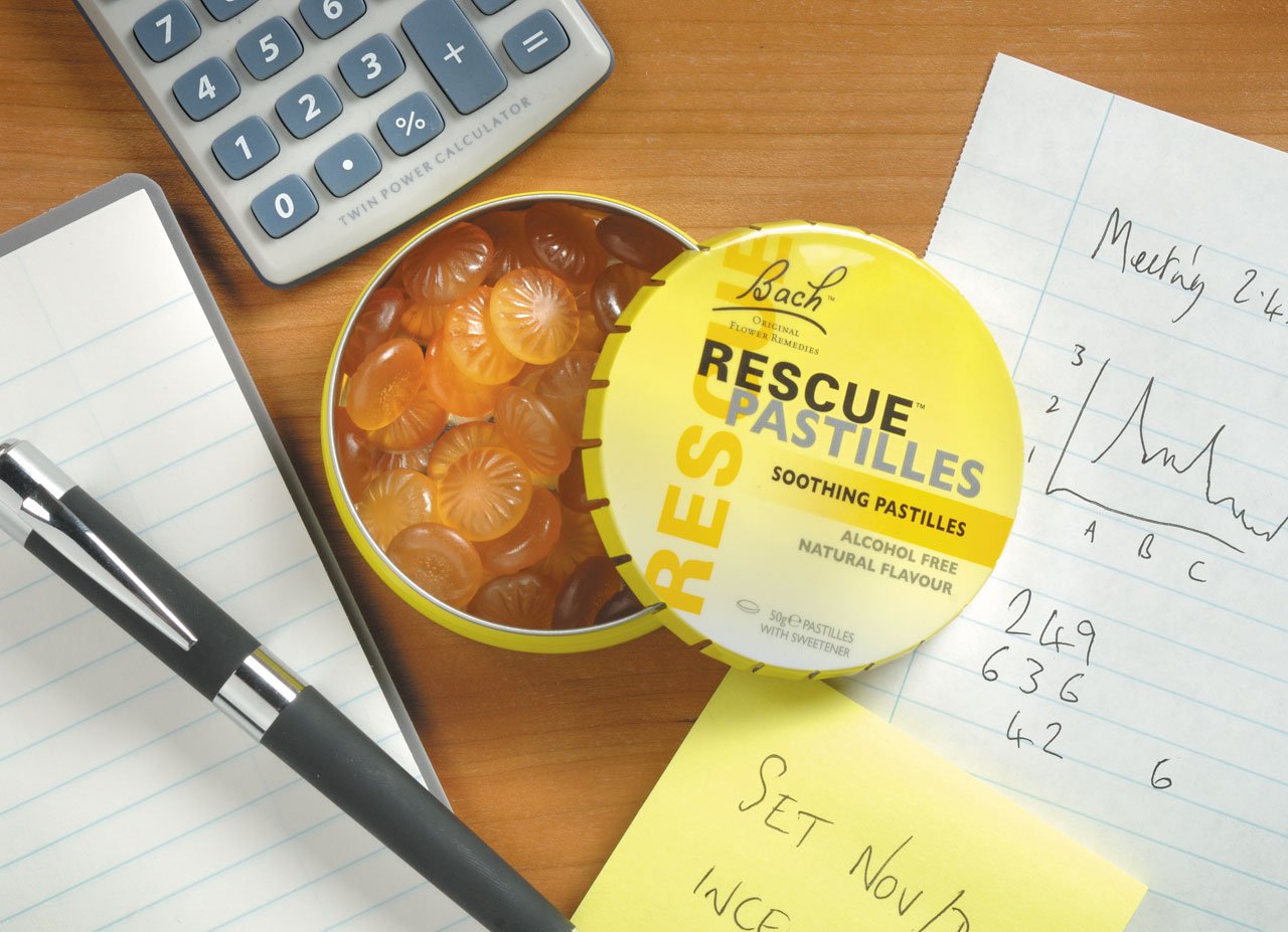 RESCUE Pastilles Orange and Elderflower 50 g
