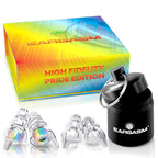 Eargasm High Fidelity Earplugs with Rainbow Filters - Reusable Noise Reduction Hearing Protection Ear-Plugs with Carrying Case f