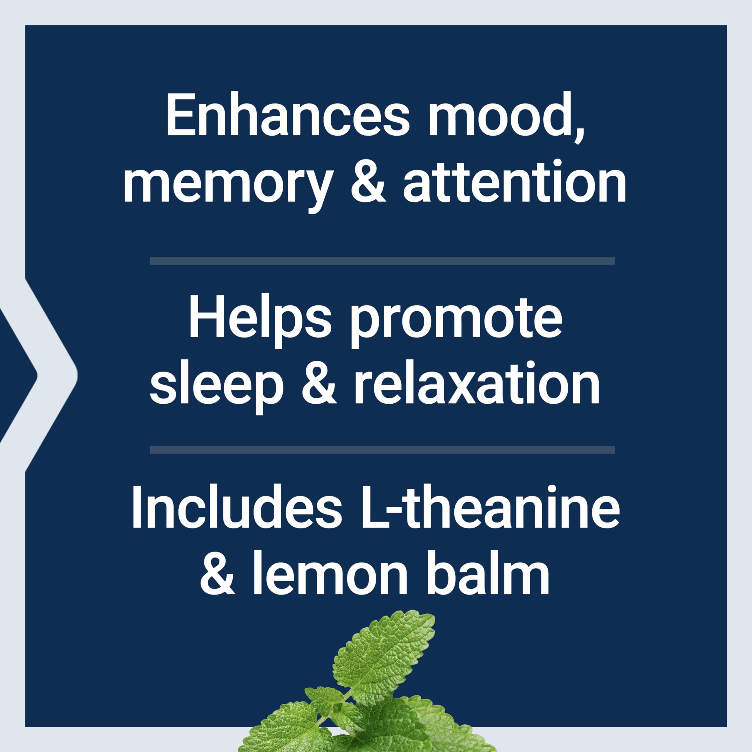 Life Extension Enhanced Stress Relief, Lemon Balm Extract, L-theanine, decompress with This Supplement for Stress, Gluten-Free,