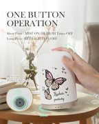 110ML Essential Oil Diffuser, Ceramic Diffusers for Essential Oils Large Room, Fragrance Aroma Diffuser with USB Cable, Warm Nig