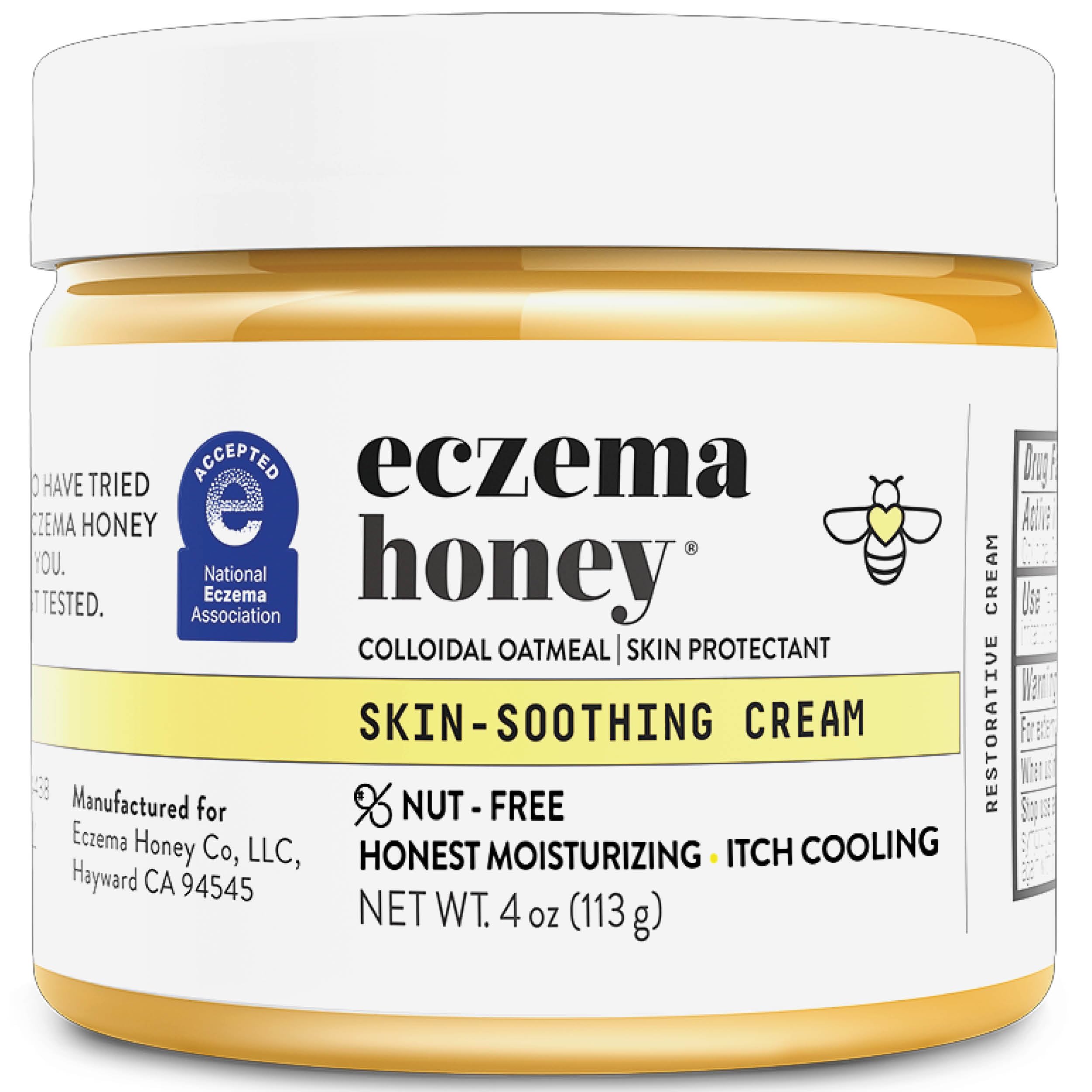 ECZEMA HONEY Nut-Free Original Skin-Soothing Cream - Honey Lotion For Dry & Sensitive Skin - Natural Eczema Cream for Adults & K