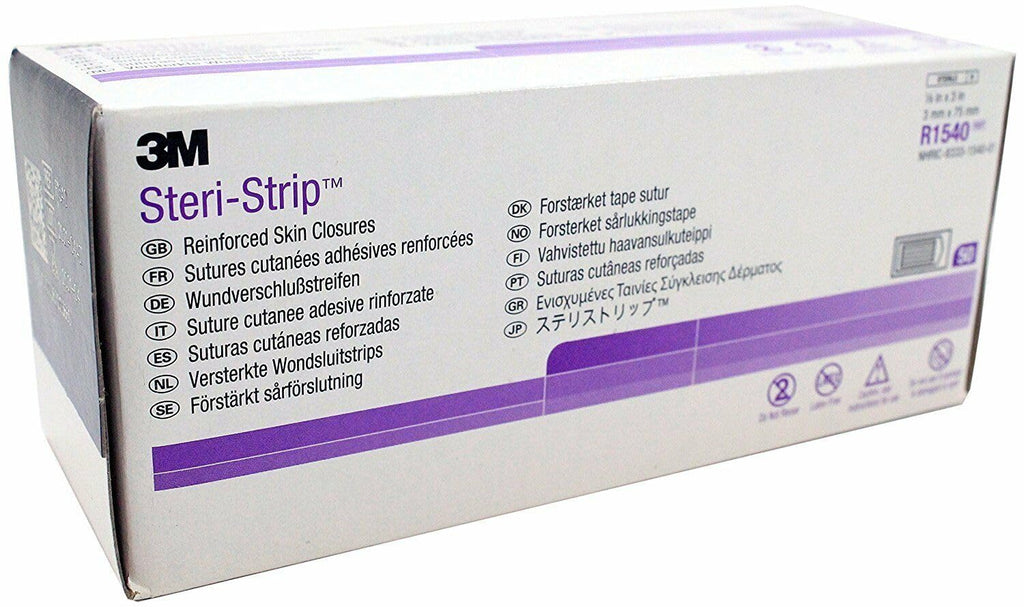 3M STERI STRIP SKIN CLOSURES 1/8 X 3 10 PKG/5