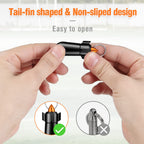 2 Packs Pill Keychain, Pill Case, Waterproof Pill Holder, Portable Pill Container, Aluminum Alloy, Single Chamber, Small Pocket