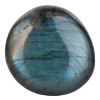 SUNYIK Labradorite Palm Stones Worry Pocket Stone, Polished Irregular Shaped Sphere Decortarion 1.5-2.5