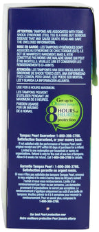 Tampax Pearl Super Unscnt Size 36ct Tampax Pearl Super Unscnted 36ct