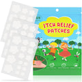 Kids Itch Relief Patches - 48 Pcs, EZ Relief for Bug Bites, Reduces Swelling, Prevents Scratching, Waterproof, 100% Child-Frien