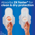 Always Ultra Thin Daytime Pads with Wings - Size 1, Unscented, 22 ct