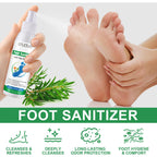 Tea Tree Oil Foot Spray, Transparent Foot Spray Refreshing, Natural Tea Tree Oil Spray 120ML