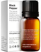 Gya Labs Black Pepper Essential Oil for Comfort & Candle Making Scent - Black Pepper Oil Essential Oils for a Soothing Aromatic