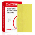 POLYNEW Xeroform Petrolatum Dressing 5x9, 25 PCS Non-Adherent Gauze for Low Exudating Wounds, Fine Mesh Gauze Pads for Burns, Ab