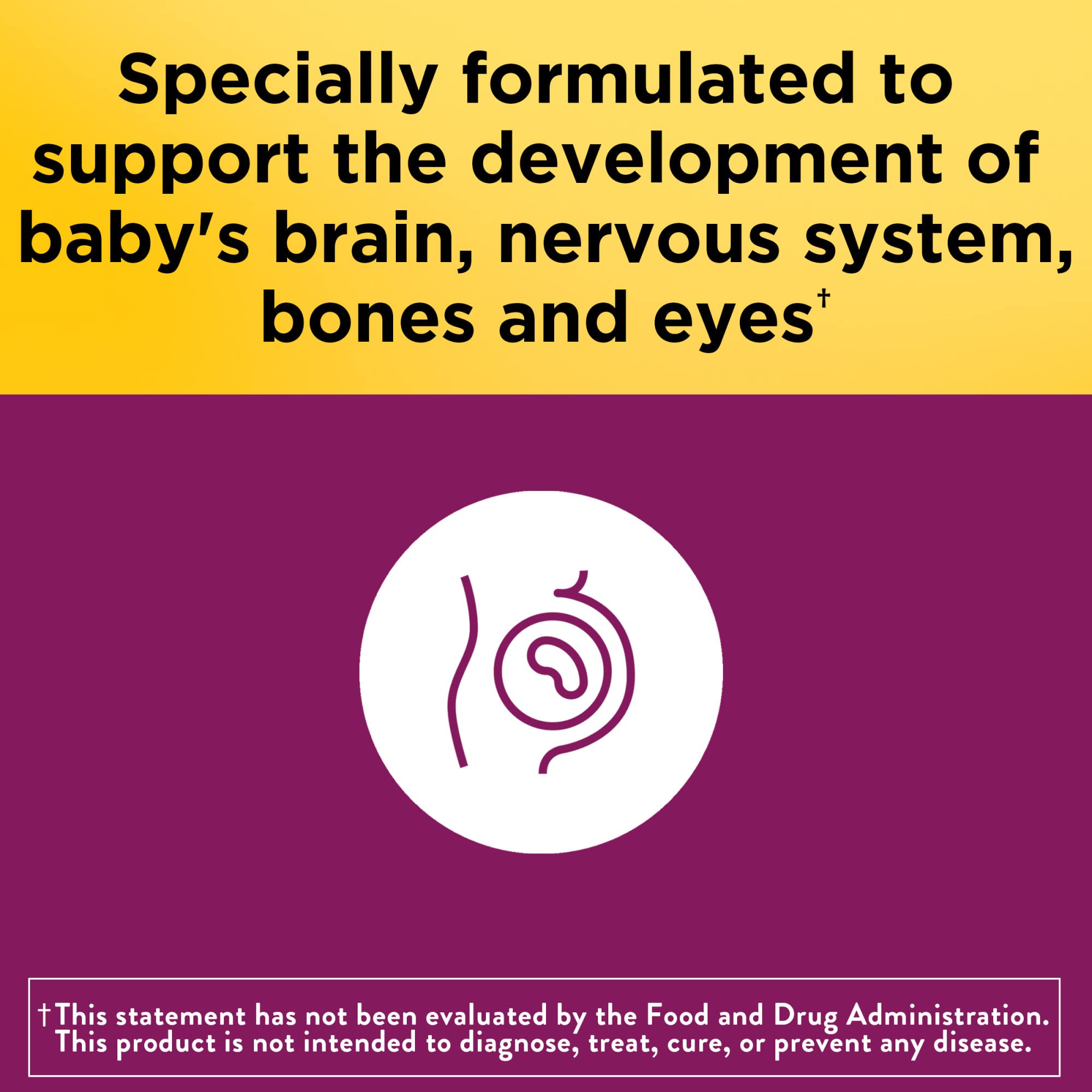 Nature Made Prenatal Gummies with DHA and Folic Acid, Prenatal Vitamin and Mineral Supplement for Daily Nutritional Support, 60