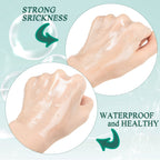BBTO 100 Pieces Transparent Stretch Adhesive Bandage Waterproof Clear Protective Shower Patch Film Cover Bandages Tattoo Cover u