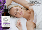 The Original Relax Lavender Sleep Aromatherapy Mist, All Natural Lavender Pillow Spray, Lavender & Chamomile Oils, Breath Easy t