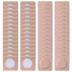 60Pcs Disposable Castor Oil Belly Button Patch | 3.15 *3.15  Highly Absorbent | Self-Adhesive Castor Oil Pack Wrap for Neck/Shou