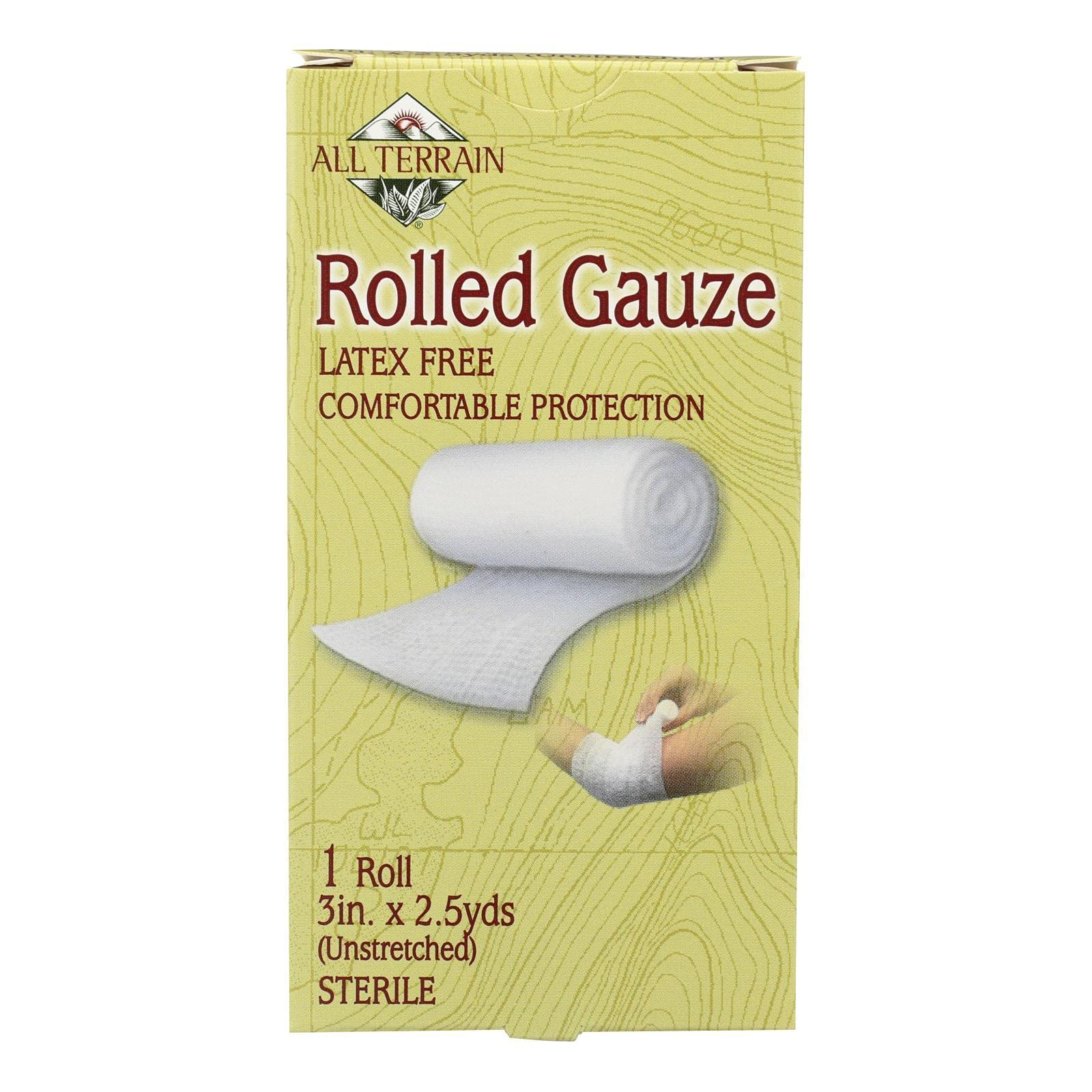 All Terrain Rolled Gauze Latex Free - 1 Roll