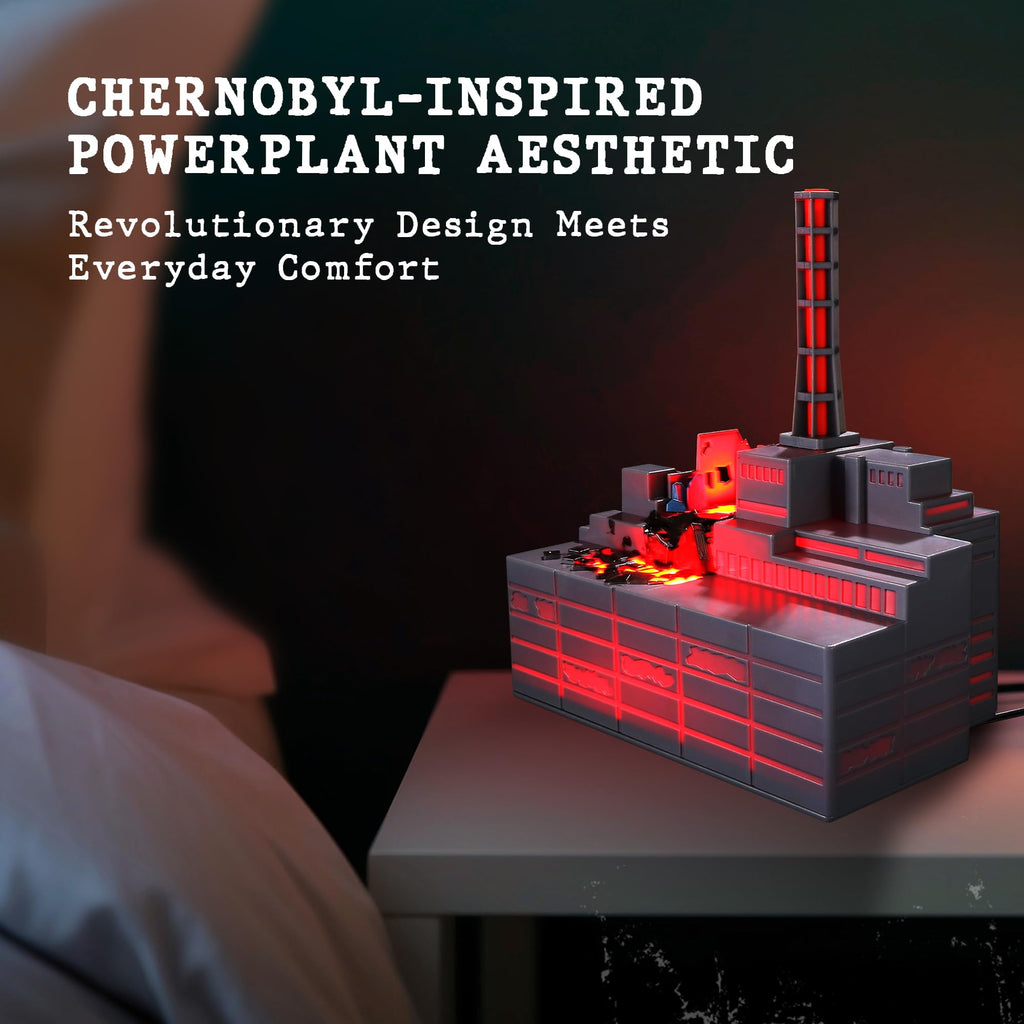 HOM Chernobyl Smart Diffuser & Humidifier - 250ML Ultrasonic Mist Machine with 7 LED Lights, App Control, Auto Shut-Off - Aromat