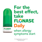Flonase Allergy Relief Nasal Spray, 24-Hour Non-Drowsy Multi-Symptom Relief - 144 Sprays (Pack of 2) plus Bonus Pack of Tissues