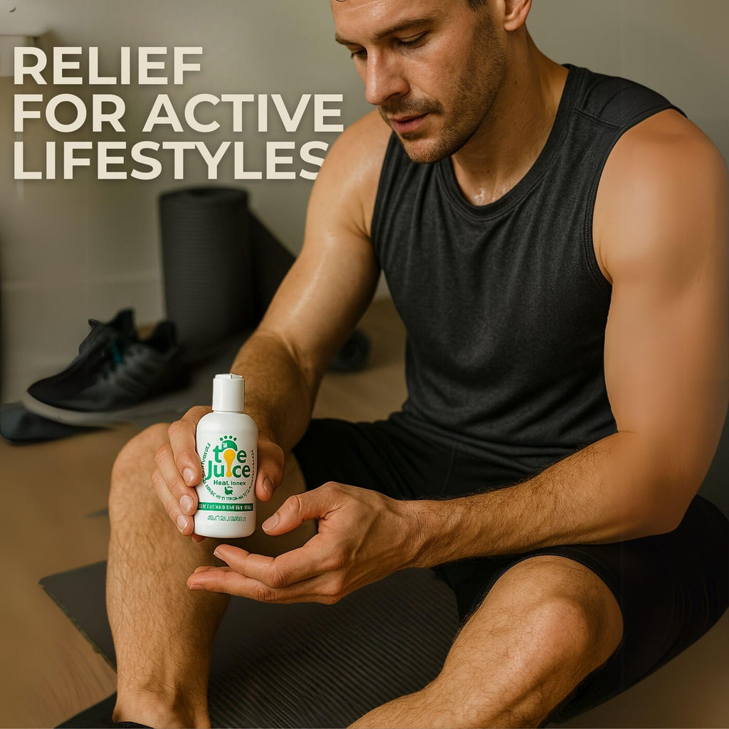 Toe Juice Skin Relief & Recovery Topical Plant-Based Treatment - Body, Face, Toe & Finger Nails - Fungal Acne, Athletes Foot & F