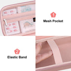 Canboc Carrying Case for Asthma Inhaler, Handheld Spacer for Adults and Kids, Mask, Inhaler Spacer Bag with Removable Shoulder S