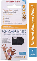 Sea-Band For Children Wristband (Colors May Vary) 1 Pair (Pack of 4)