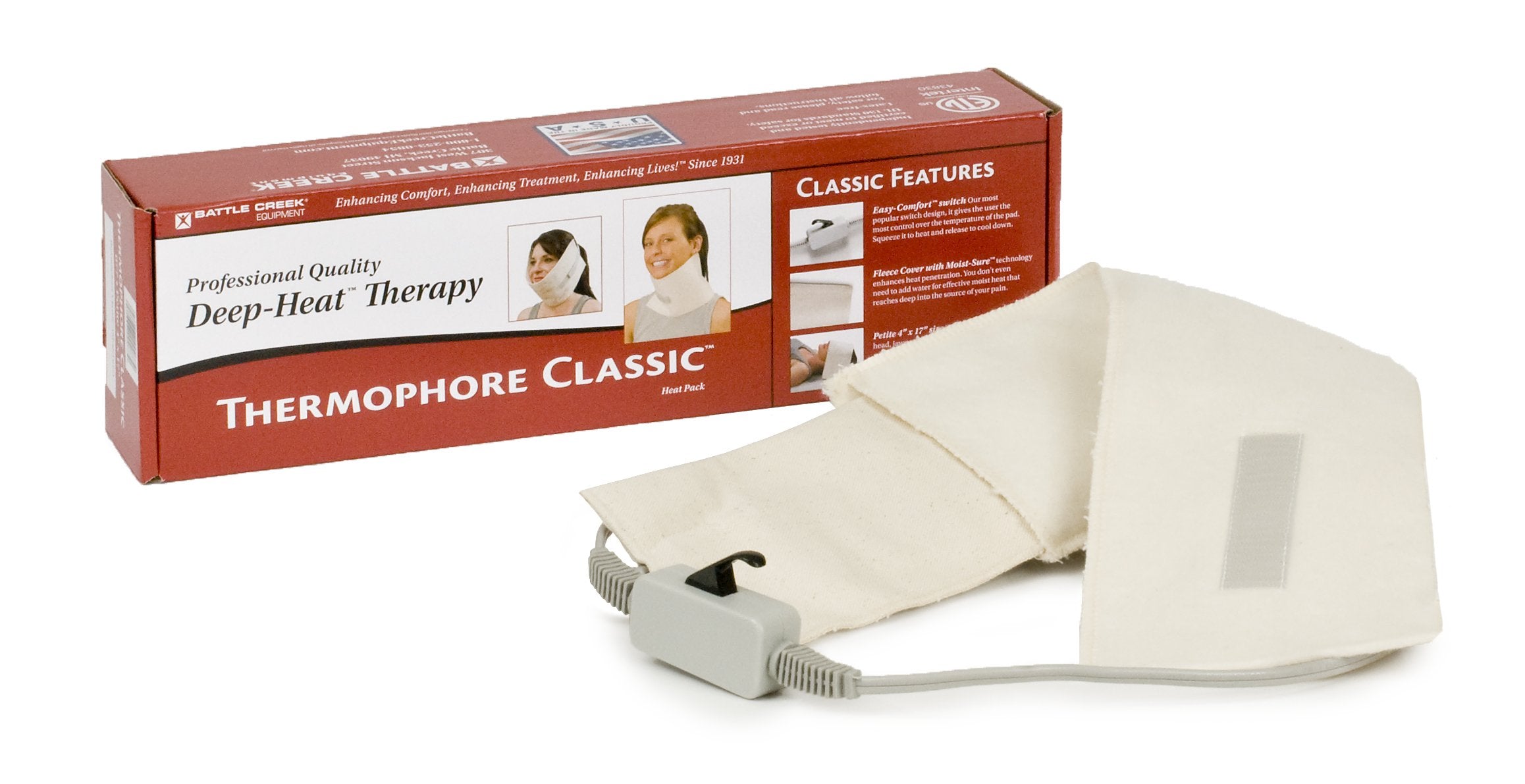 Thermophore Moist Heating Pad Size: Petite