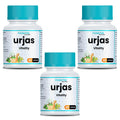 Myupchar Ayurveda Urjas Vitality Veg 60 Capsules For Men | Improves Strength, Stamina & Energy | Ashwagandha, Safed Musli, Goksh