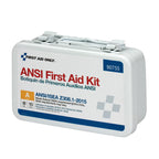 First Aid Only 90755 ANSI A 2015 and OSHA Compliant First Aid Kit, 10-Person Emergency First Aid Kit for Business, Home, Car, an