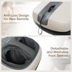Howdy Cooling and Heating Foot Massager for Feet, Size 13 - Shiatsu Massage with Remote Control, Relief Plantar Fasciitis & Swol