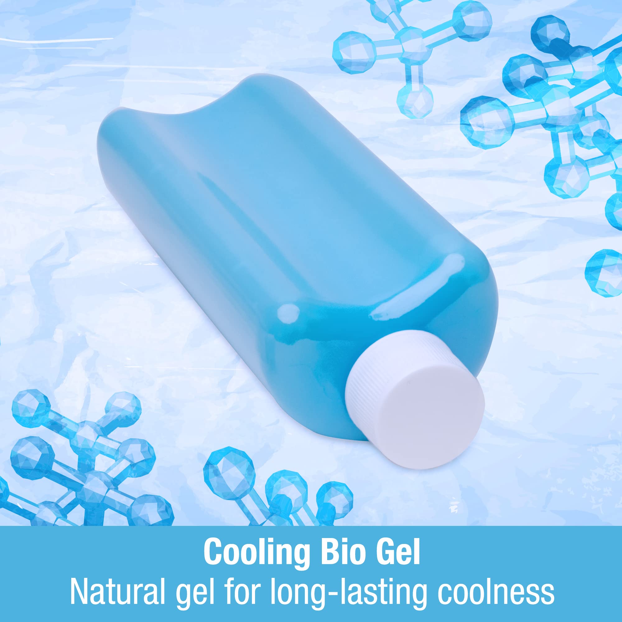 Insulin Cooler Travel Case by Tilcare - 60H Reusable Pen Freezer Bottle - Standard TSA Approved Hard Shell Medication Cooling Ca