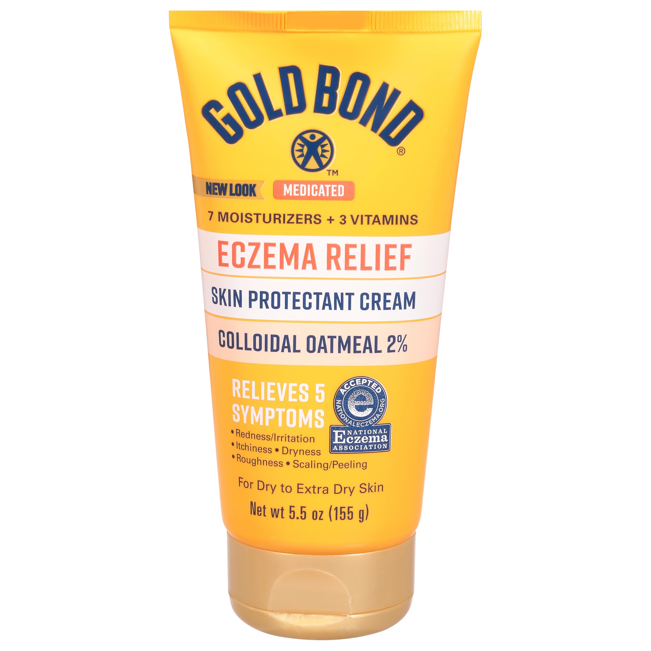 Gold Bond Eczema Relief Cream Medicated 5.5 Ounce