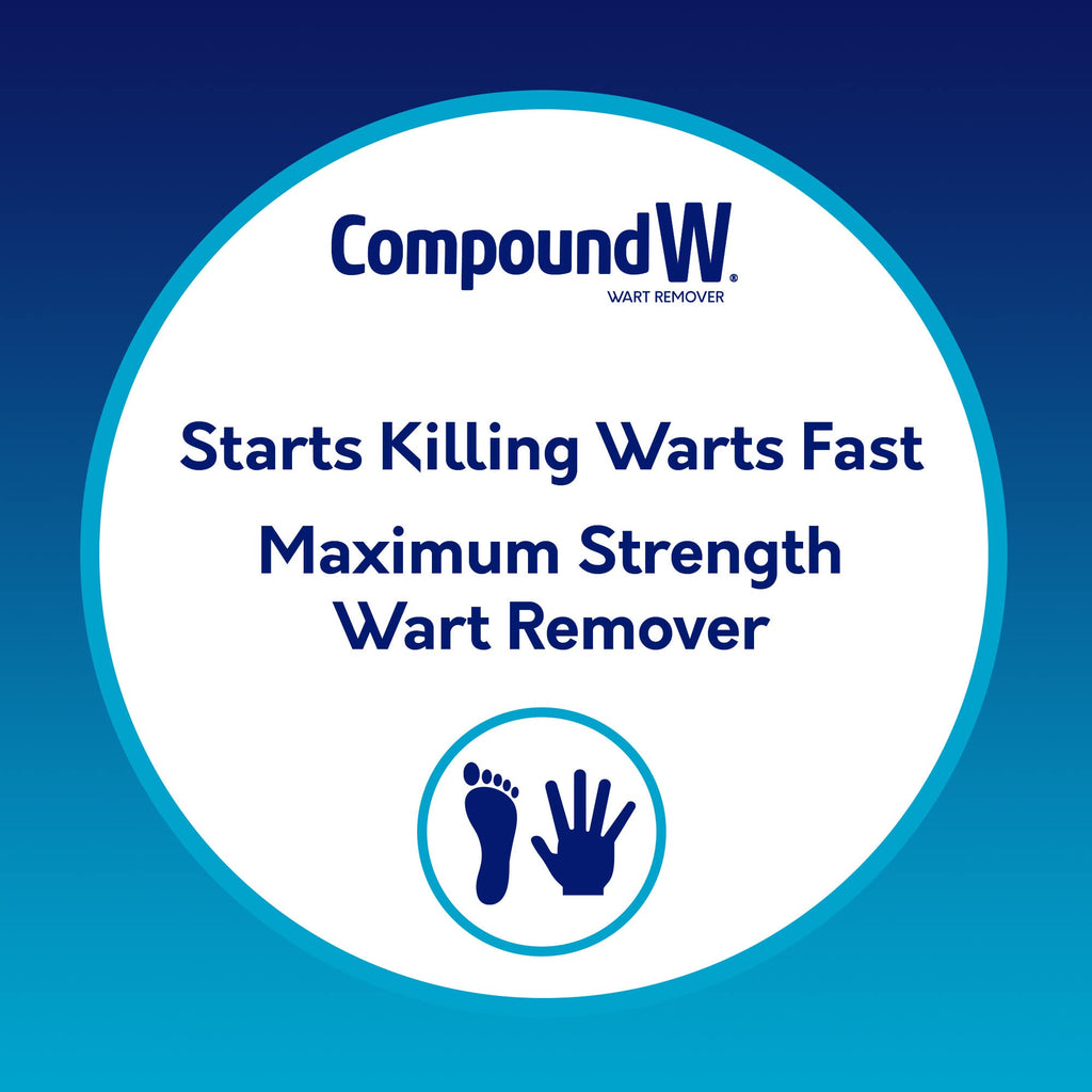 Compound W Maximum Strength Fast Acting Liquid Wart Remover, 0.31 fl oz