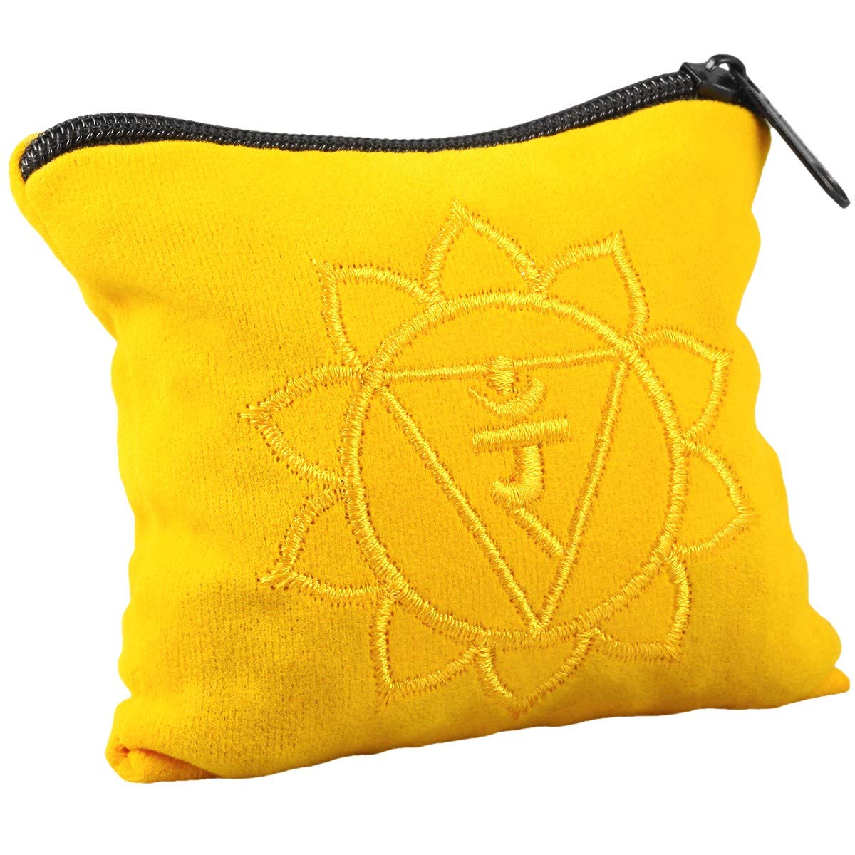 SUNYIK Natural Tiger's Eye Stone Tumbled Chip Stone, Solar Plexus Chakra Crystal Pillow for Healing Reiki, Sphere Sculpture Figu