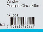 Mio 1-Piece Wide Outlet Drainable Pouch Maxi with Inspection Window Cut-to-Fit 3/8 - 2-1/8 Transparent