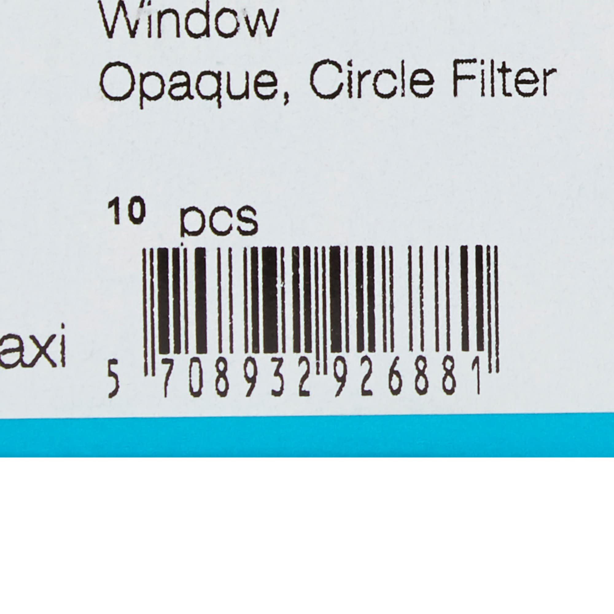 Mio 1-Piece Wide Outlet Drainable Pouch Maxi with Inspection Window Cut-to-Fit 3/8 - 2-1/8 Transparent