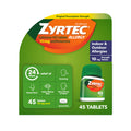 Zyrtec 24 Hour Allergy Relief Tablets, Indoor & Outdoor Anti Allergy Medicine with 10 mg Cetirizine HCl per Antihistamine Tablet