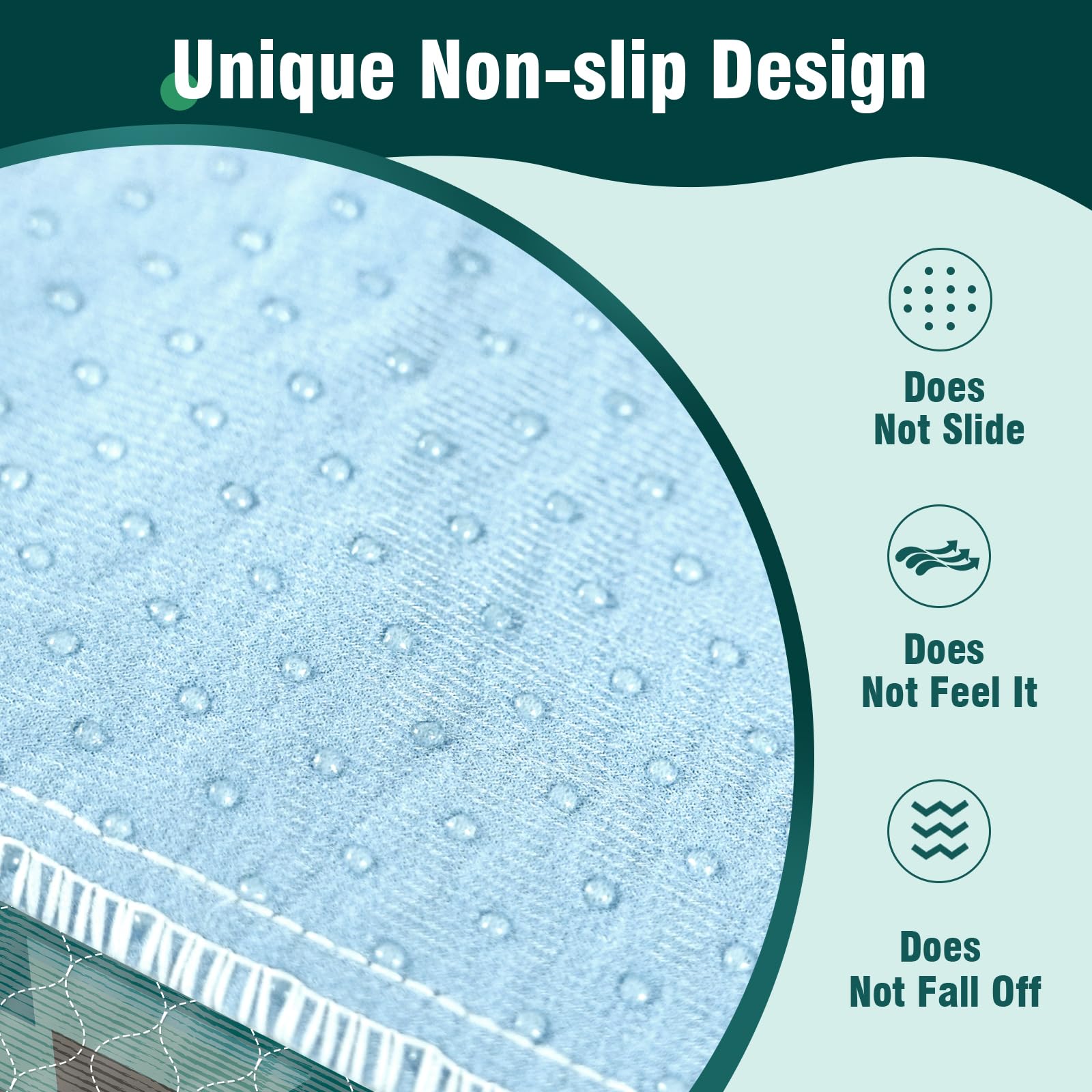MILDPLUS Printed Washable Bed Pads 34X36 Reusable Underpads Waterproof Mattress Protector Incontinence Bed Pads Pee Pads for Adu