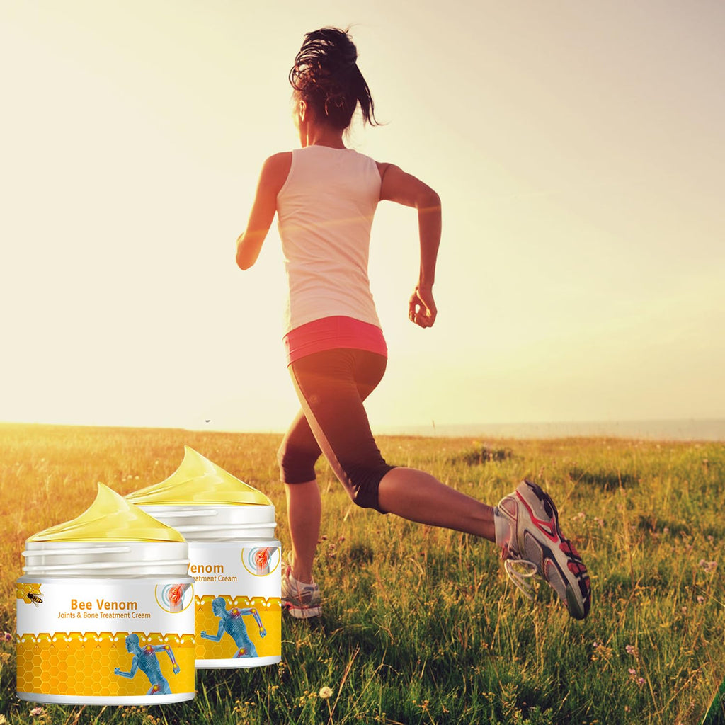 3 PCS Bee Venom Joint and Bone Therapy Cream, New Bee Venom Gel, Specializes in Muscle Soothing, for All Parts of The Body, for